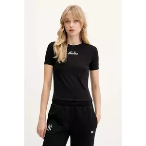New Era tricou culoarea negru, 60564944 imagine