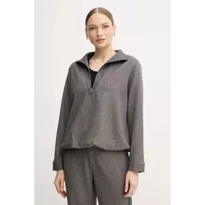 Mos Mosh bluză SOLEIA culoarea maro, 174090 imagine