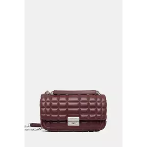 MICHAEL Michael Kors poșetă de piele culoarea bordo, 30R4S1SL3L imagine