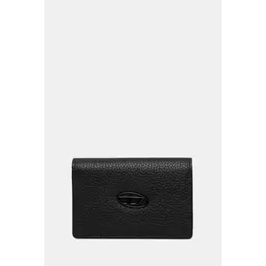 Diesel portofel de piele HISSU EVO HISSU EVO culoarea negru, X10385.P0685 imagine