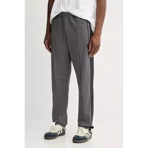 adidas Originals pantaloni de trening Classic Tp culoarea maro, uni, JY1274 imagine