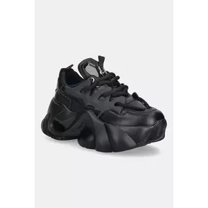 GOE sneakers din piele OO2N4030 culoarea negru, OO2N4030 BLACK imagine