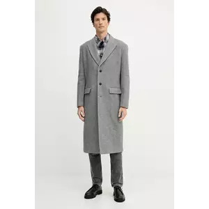 Trussardi haină cu lână culoarea gri, 0000M000001N imagine