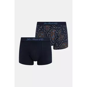 Levi's boxeri 2-pack culoarea bleumarin, 37149-1181 imagine
