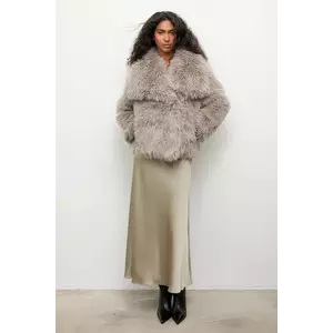 Answear.LAB geaca culoarea gri, de tranzitie imagine