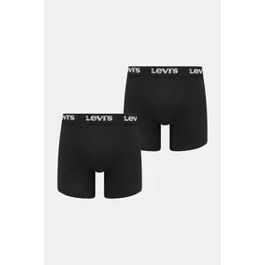 Levi's boxeri 2-pack culoarea negru, 37149-1191 imagine