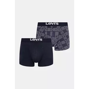 Levi's boxeri 2-pack culoarea bleumarin, 37149-1172 imagine