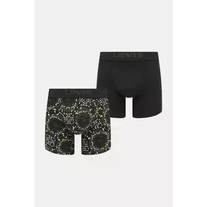 Levi's boxeri 2-pack culoarea verde, 37149-1207 imagine