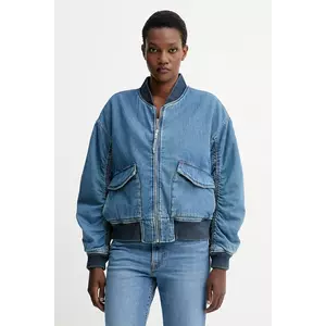 Levi's jachetă bomber din denim de iarnă, oversize, A7262.0009 imagine