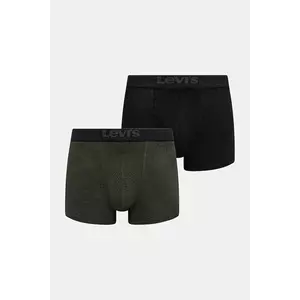 Levi's boxeri 2-pack culoarea verde, 37149-1173 imagine