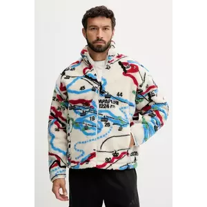 Napapijri bluză T-Fiemme culoarea bej, cu model, NP0A88TCFZE1 imagine