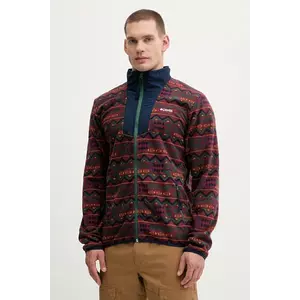 Columbia hanorac în aer liber Sequoia Grove culoarea bordo, cu model, 2135511 imagine