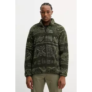 Columbia hanorac în aer liber Rugged Ridge culoarea verde, cu model, 2135471 imagine