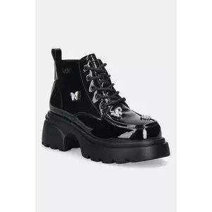 GOE cizme de piele culoarea negru, cu toc drept, SS2N4102 BLACK imagine