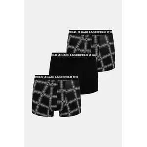 Karl Lagerfeld boxeri 3-pack culoarea negru, A4M47002 imagine