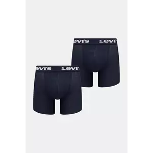 Levi's boxeri 2-pack culoarea bleumarin, 37149-1192 imagine