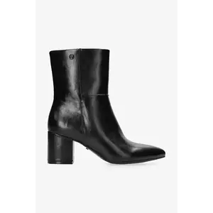 Mexx botine PAM MILA culoarea negru, cu toc drept, izolare usoara, MI001700453W imagine