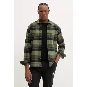 Mammut cămașă din bumbac Trovat culoarea verde, cu guler clasic, regular, 1015.01351 imagine