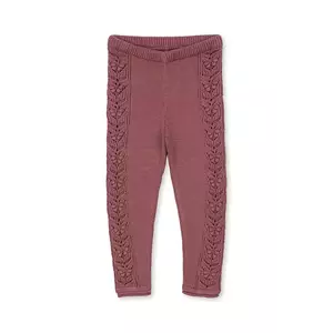Konges Sløjd leggins din bumbac pentru copii CABBY PANTS GOTS culoarea roz, KS103738 imagine