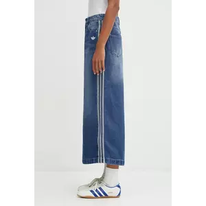 adidas Originals fustă Denim Long Skt midi, drept, JW2658 imagine