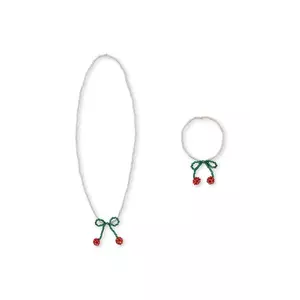 Konges Sløjd bijuterie PEARLY NECKLACE & BRACELET SET KS102074 imagine