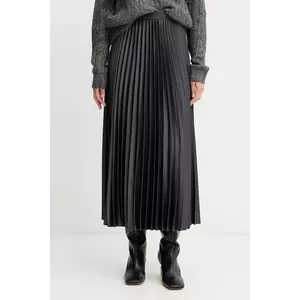 Marella fustă culoarea gri, maxi, evazati, 2523106045200 imagine