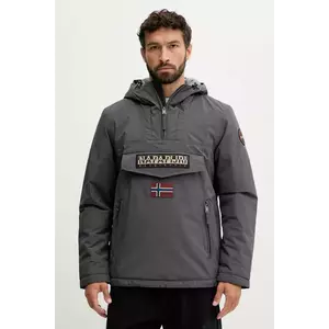 Napapijri geacă Rainforest Pocket 2 culoarea gri, de tranzitie, NP0A4GMDH981 imagine