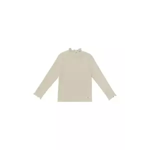 Donsje longsleeve copii Wonsy Shirt culoarea bej, cu turtleneck, 4089800 imagine