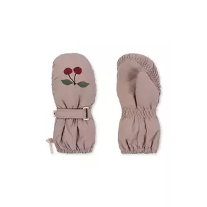 Konges Sløjd mănuși copii JUNO MITTENS culoarea roz, KS103487 imagine