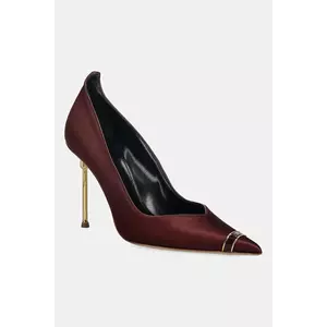 Elisabetta Franchi pantofi cu toc culoarea bordo, SA12L56E2 imagine