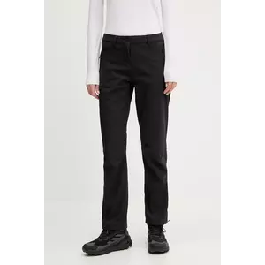 Jack Wolfskin pantaloni de exterior TREK TERRAIN culoarea negru, A65301 imagine