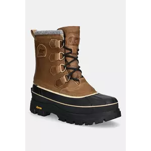 Sorel ghete de piele CARIBOU HORIZON GTX culoarea maro, 2138661263 imagine