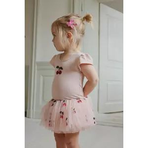 Konges Sløjd rochie fete MARINA DRESS culoarea roz, mini, evazati, KS103900 imagine