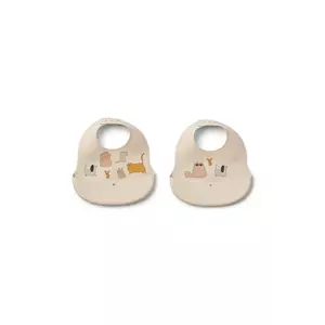 Liewood salopetă pentru bebeluși Ember Printed Bib 2-pack 2-pack LW20119 imagine