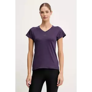 adidas Performance tricou de antrenament Aeroready Wourkout Essentials culoarea violet, JY2178 imagine
