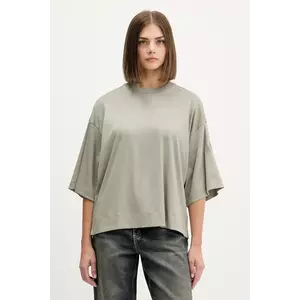 adidas tricou din bumbac Soft Lux culoarea verde, JW5068 imagine