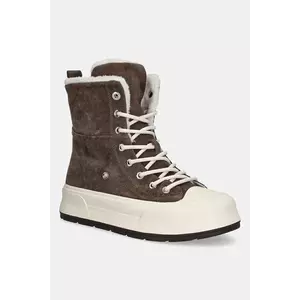 GOE teniși din piele întoarsă culoarea maro, SS2N4050 BROWN imagine