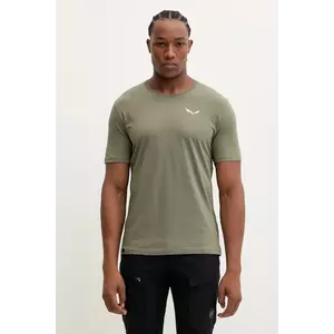 Salewa tricou sport Eagle Vocab culoarea verde, uni, 00.0000029198 imagine