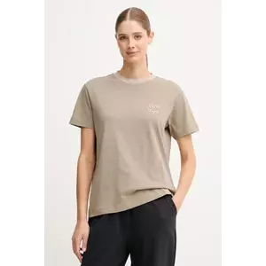 Napapijri tricou din bumbac S-Fedaia culoarea verde, NP0A88XON1T1 imagine