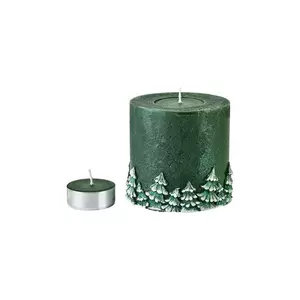 Affek Design sfeșnic decorativ 12 cm culoarea verde imagine