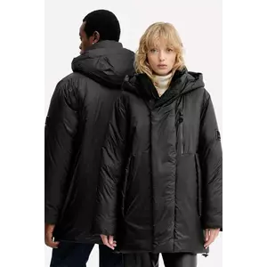 Rains geacă 17240 Torna Insulated Long Jacket culoarea negru, de iarnă, 17240 imagine