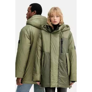 Rains geacă 17240 Torna Insulated Long Jacket culoarea verde, de iarnă, 17240 imagine
