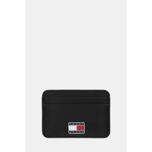 Tommy Jeans carcasă cardului culoarea negru, AW0AW18030 imagine