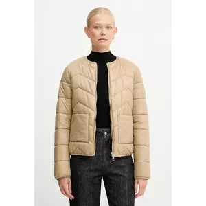 BOSS Orange geacă de puf culoarea bej, de tranziție, 50542364 imagine