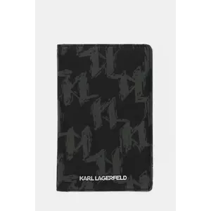 Karl Lagerfeld portofel culoarea negru, A4M32049 imagine