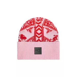 Kari Traa pălărie din amestec de lână SAGA culoarea roz, 611594 imagine