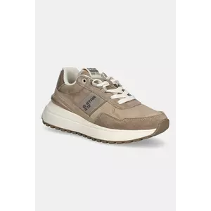 G-Star sneakers din piele intoarsă LYN TWL W culoarea maro, D28140-01-5062 imagine