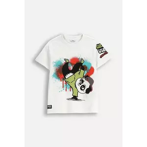 Coccodrillo tricou copii culoarea alb, cu imprimeu, SPORTS BOY KIDS imagine