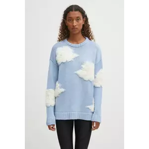 Fiorucci pulover de lână Cloud W02SMKSW335KN05BL02 imagine