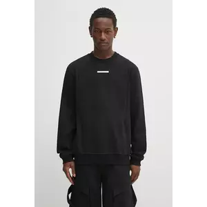 Heliot Emil hanorac de bumbac culoarea negru, uni, PREAW25_M_08_078_BLK01 imagine